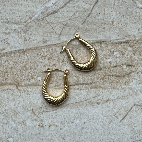 Fashion Earrings Jewelry Gold New - Picture 5 of 7
